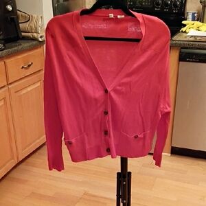 Moth Bright Pink Women's Cardigan
